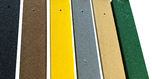 Bande antidérapante noire, marron, jaune, gris, beige, verte.